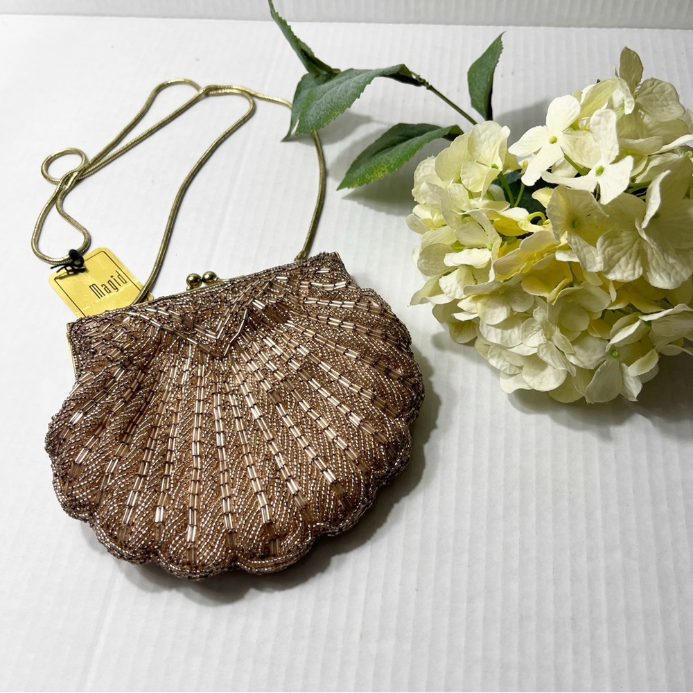 Magid Vintage Beaded Silk Lined Handbag